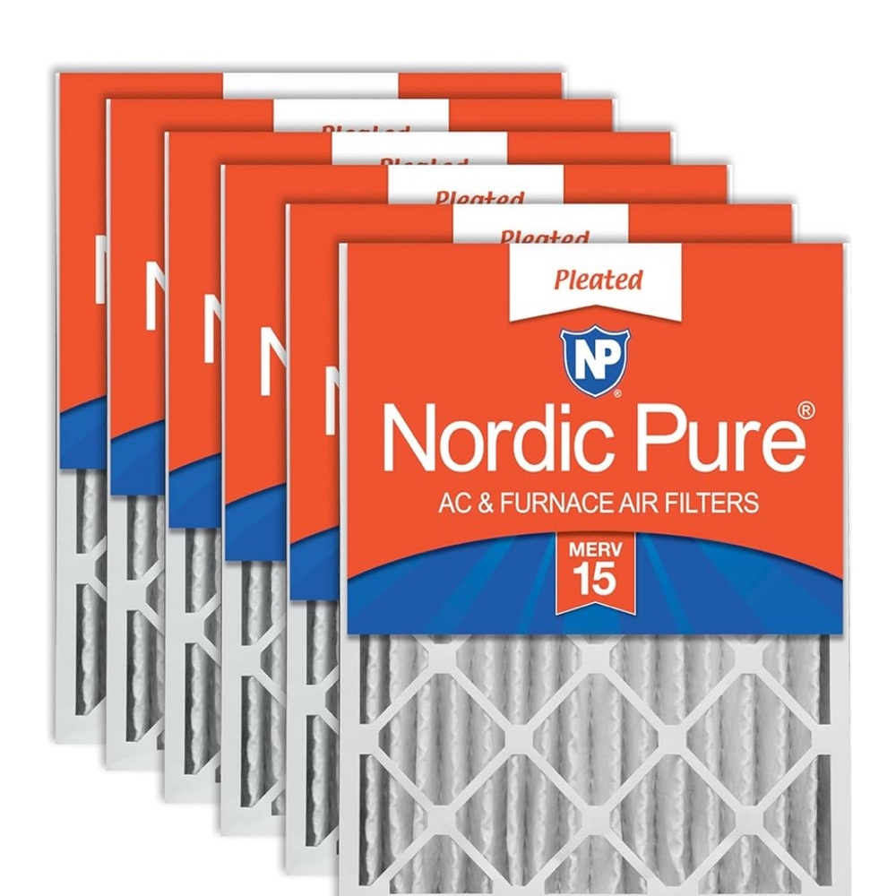 1-Unit Merv 15 Nordic Track Pure 20x20x4 Replacement AC Furnace Air Filters